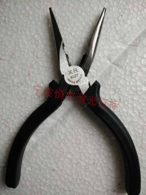 五金工具激光刻字