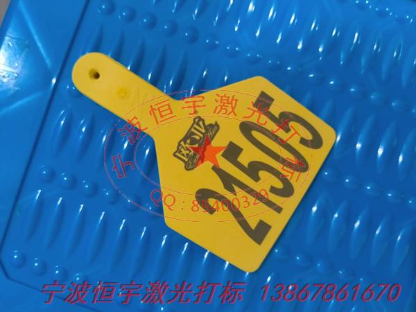 塑料產品鐳射打標